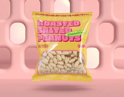ProVisual — Peanuts Bag Mockup 3D mockup