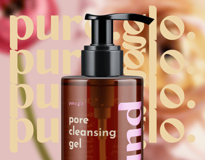 Cosmetic Bottle 3D mockup. Create presentations using Online Mockup Generator.