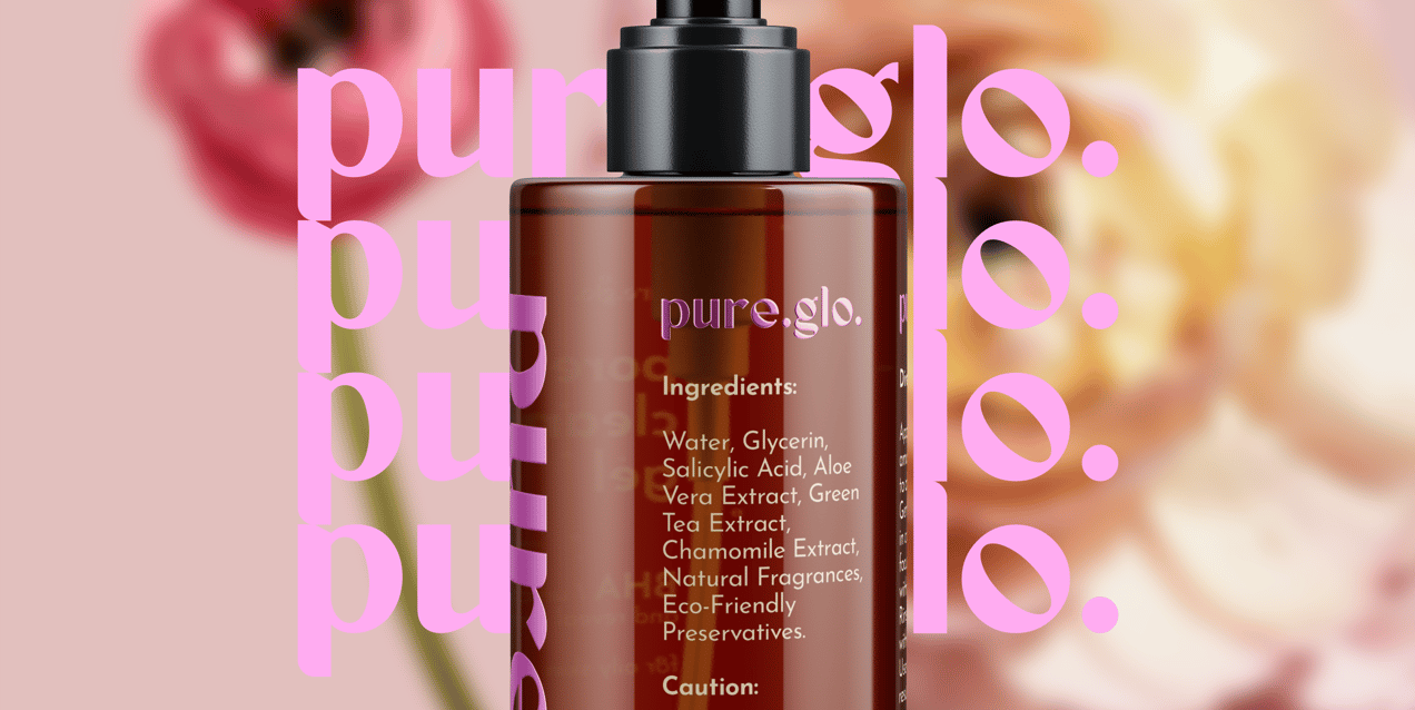 Cosmetic Bottle 3D mockup. Create presentations using Online Mockup Generator.