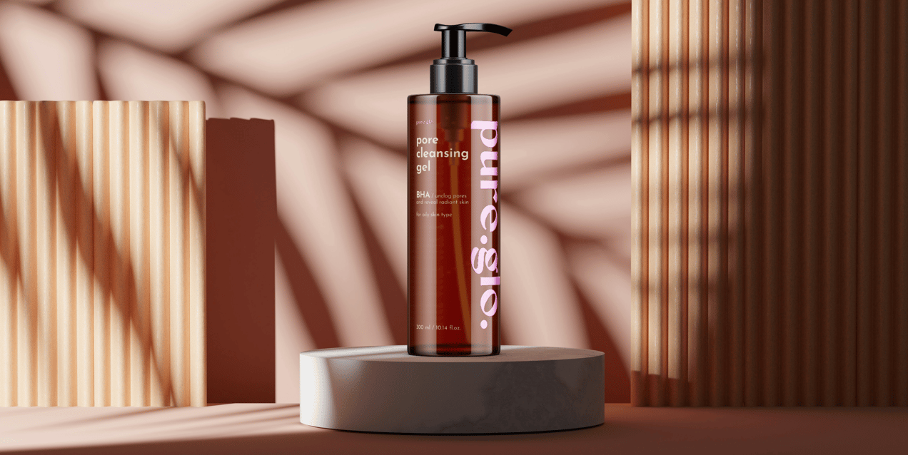 ProVisual — Cosmetic Bottle Mockup 3D mockup