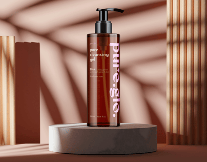 ProVisual — Cosmetic Bottle Mockup 3D mockup