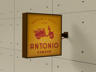 Signboard 3D mockup. Create presentations using Online Mockup Generator.
