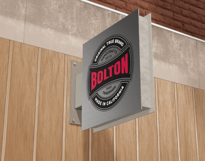 Square Signboard  3D mockup. Create presentations using Online Mockup Generator.