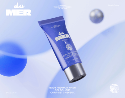 Cosmetic Tube 3D mockup. Create presentations using Online Mockup Generator.