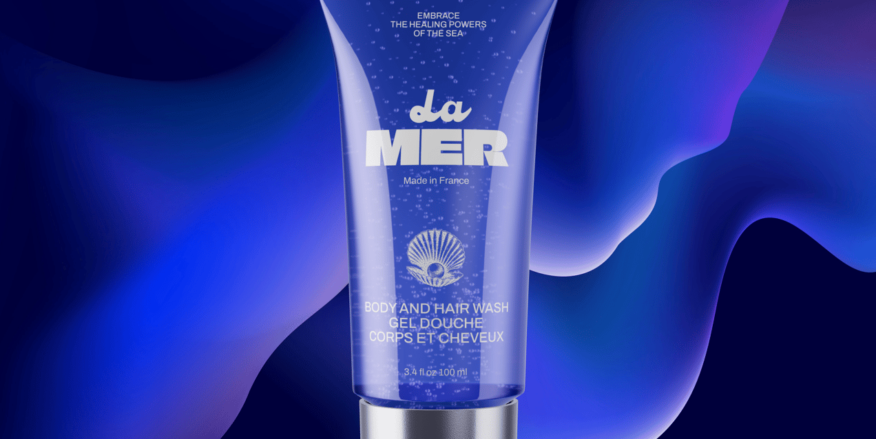 Cosmetic Tube 3D mockup. Create presentations using Online Mockup Generator.