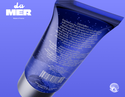 Cosmetic Tube 3D mockup. Create presentations using Online Mockup Generator.