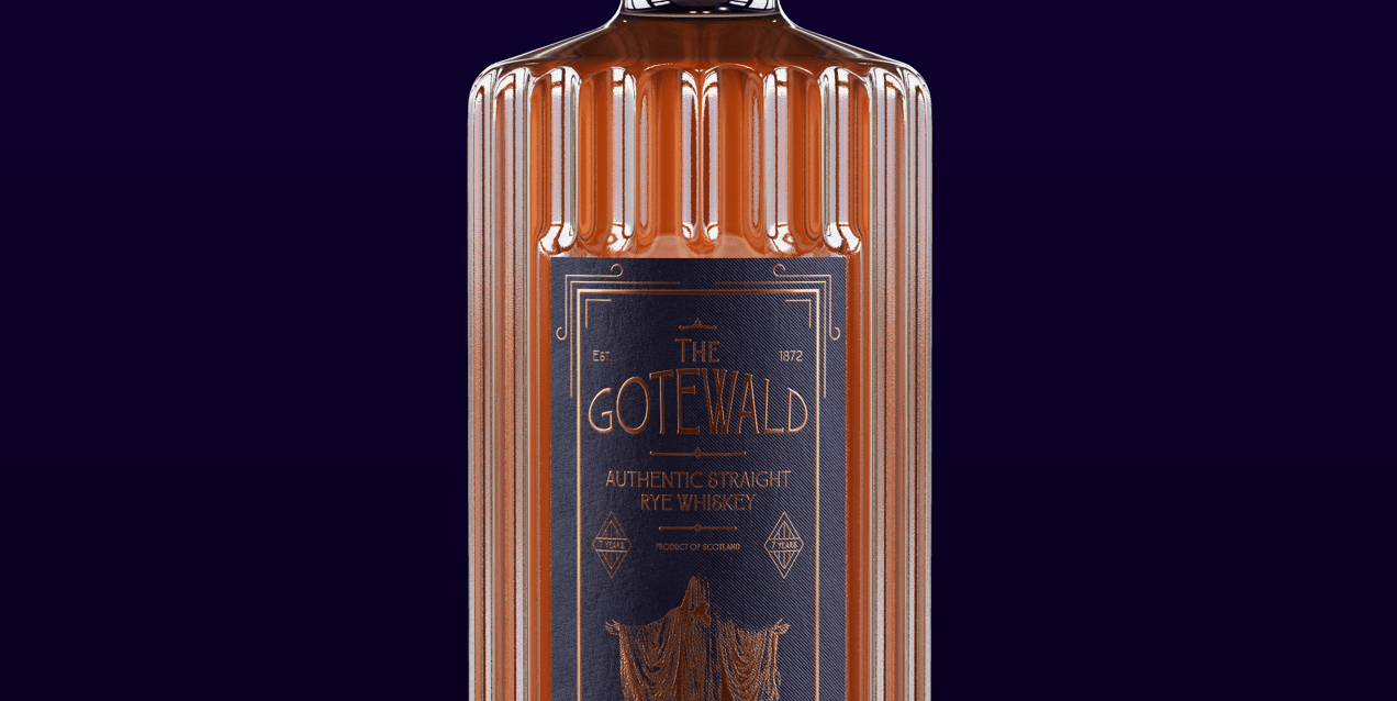 Bottle 3D mockup. Create presentations using Online Mockup Generator.