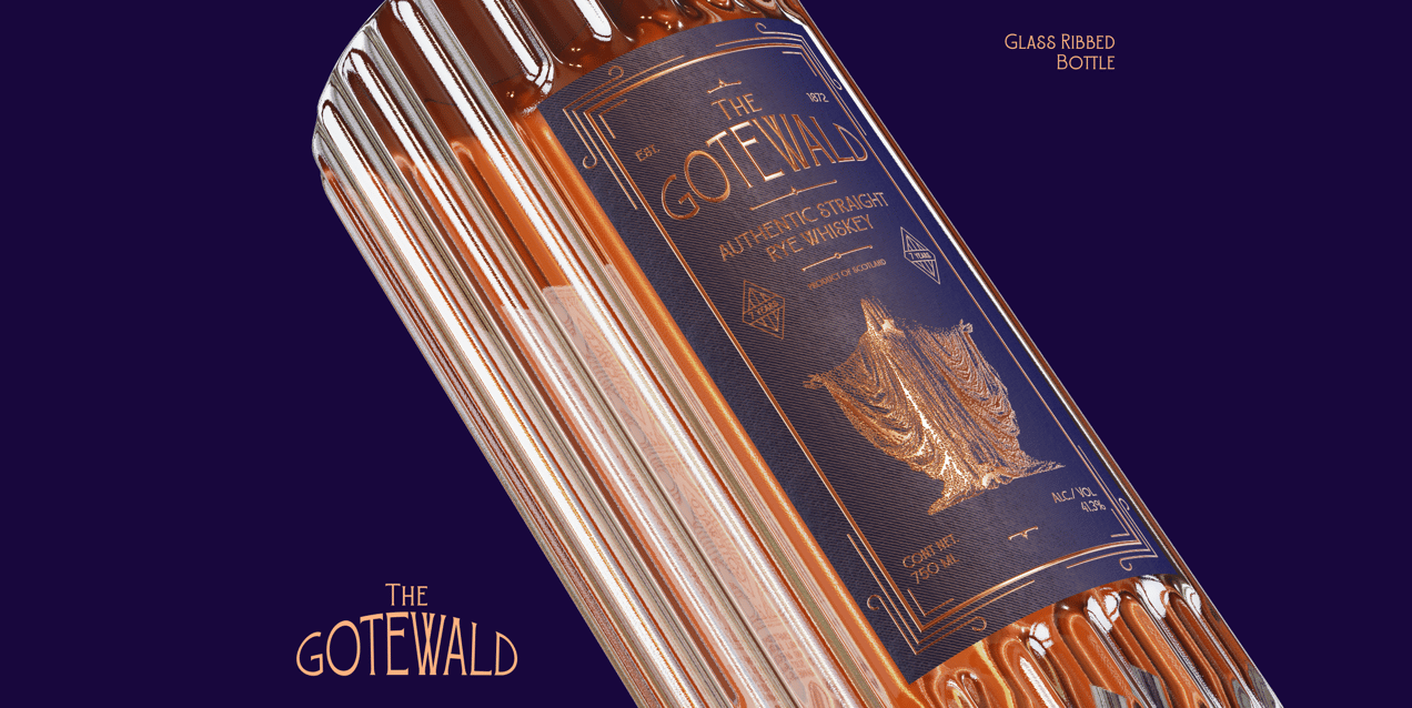 Bottle 3D mockup. Create presentations using Online Mockup Generator.