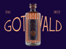 Bottle 3D mockup. Create presentations using Online Mockup Generator.