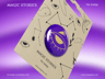 Badge 3D mockup. Create presentations using Online Mockup Generator.