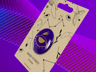Badge 3D mockup. Create presentations using Online Mockup Generator.