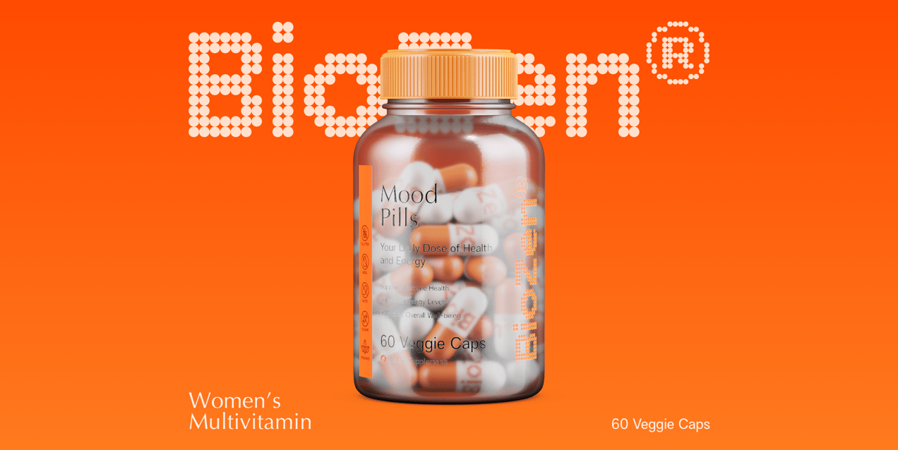ProVisual — Pills Bottle Mockup 3D mockup