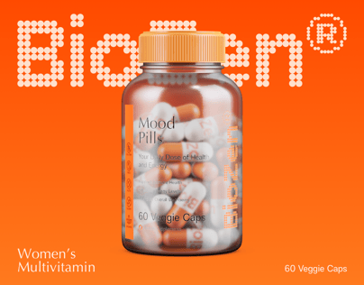 ProVisual — Pills Bottle Mockup 3D mockup