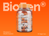 Pills Bottle  3D mockup. Create presentations using Online Mockup Generator.