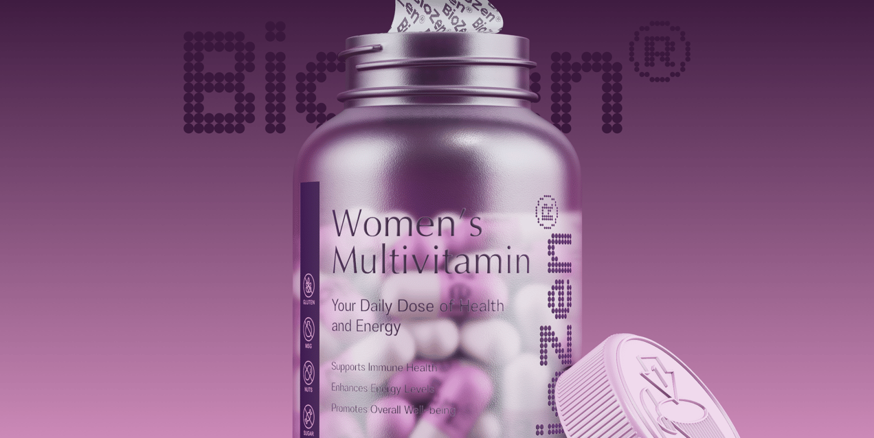 Pills Bottle  3D mockup. Create presentations using Online Mockup Generator.