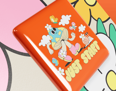 Pin Badge 3D mockup. Create presentations using Online Mockup Generator.