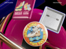 Pin Badges 3D mockup. Create presentations using Online Mockup Generator.