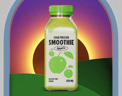 Bottle 3D mockup. Create presentations using Online Mockup Generator.