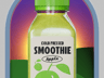 Bottle 3D mockup. Create presentations using Online Mockup Generator.