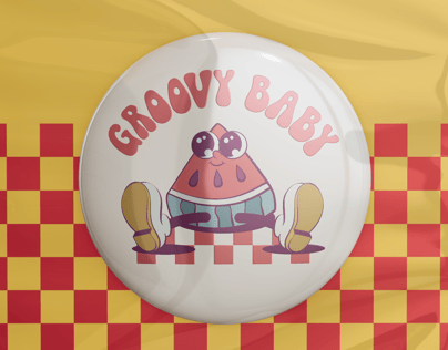Badge 3D mockup. Create presentations using Online Mockup Generator.
