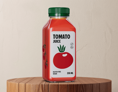 Bottle 3D mockup. Create presentations using Online Mockup Generator.