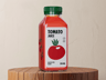 Bottle 3D mockup. Create presentations using Online Mockup Generator.