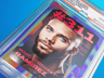 Trading Card 3D mockup. Create presentations using Online Mockup Generator.