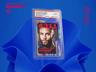 Trading Card 3D mockup. Create presentations using Online Mockup Generator.