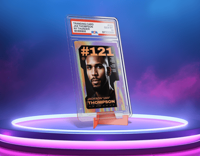 ProVisual — Trading Card Mockup 3D mockup