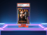 Trading Card 3D mockup. Create presentations using Online Mockup Generator.