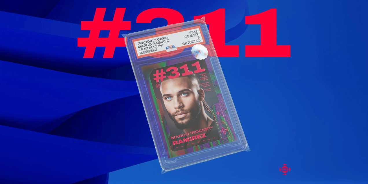 ProVisual — Trading Card Mockup 3D mockup