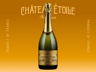 Champagne Bottle 3D mockup. Create presentations using Online Mockup Generator.