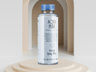 Bottle 3D mockup. Create presentations using Online Mockup Generator.