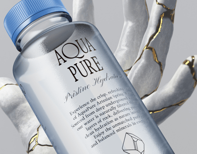 Bottle 3D mockup. Create presentations using Online Mockup Generator.