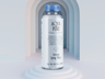 Bottle 3D mockup. Create presentations using Online Mockup Generator.