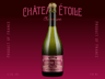 Champagne Bottle 3D mockup. Create presentations using Online Mockup Generator.