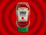Sauce Bottle  3D mockup. Create presentations using Online Mockup Generator.