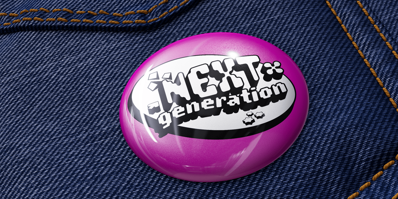 Pin Badge 3D mockup. Create presentations using Online Mockup Generator.