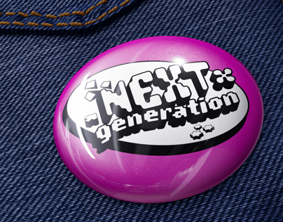 Pin Badge 3D mockup. Create presentations using Online Mockup Generator.