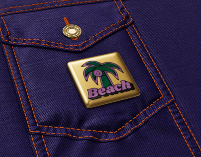 ProVisual — Pin Badge Mockup 3D mockup