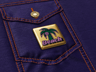 Pin Badge 3D mockup. Create presentations using Online Mockup Generator.