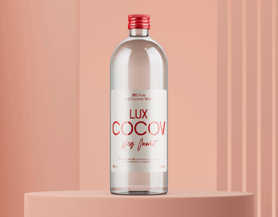Bottle 3D mockup. Create presentations using Online Mockup Generator.