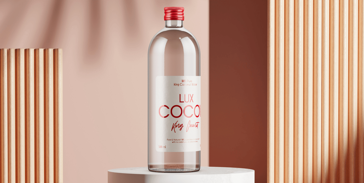 ProVisual — Bottle Mockup 3D mockup