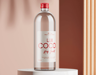 ProVisual — Bottle Mockup 3D mockup