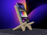 iPhone 15 Pro 3D mockup. Create presentations using Online Mockup Generator.