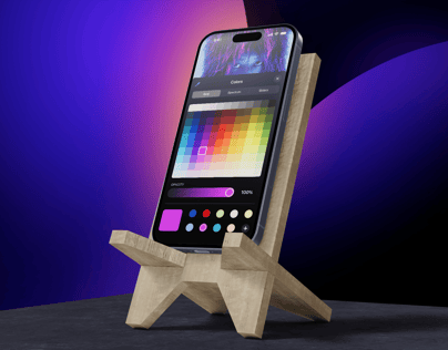 ProVisual — iPhone 15 Pro Mockup 3D mockup