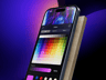 iPhone 15 Pro 3D mockup. Create presentations using Online Mockup Generator.