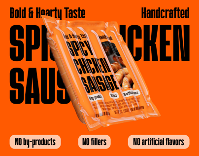 6 Sausages Pack 3D mockup. Create presentations using Online Mockup Generator.