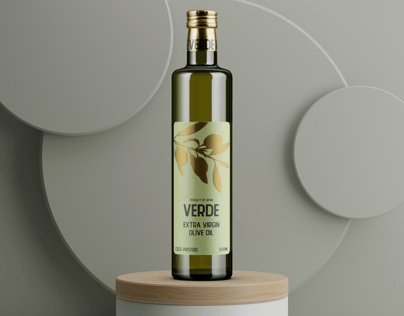 ProVisual — Olive Oil Bottle Mockup 3D mockup