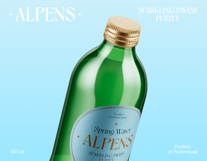 Bottle 3D mockup. Create presentations using Online Mockup Generator.